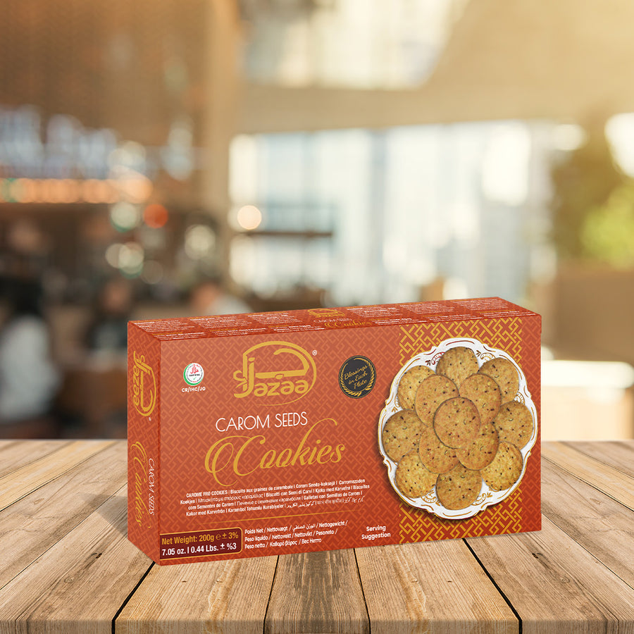 Jazaa Carom Seed Cookies 200 gm