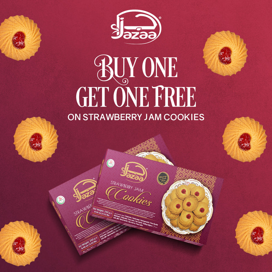 Strawberry Jam Cookies (Buy 1+1 Free)