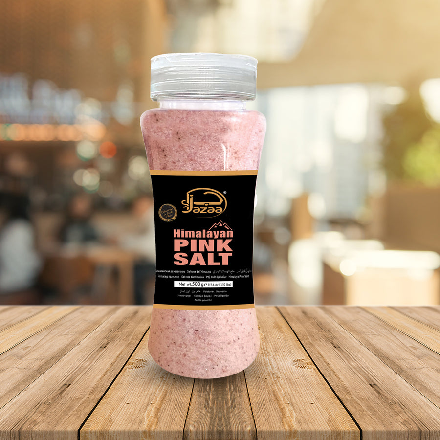Jazaa Pink Salt Jar 500gm – Natural Himalayan Salt Price in Pakistan