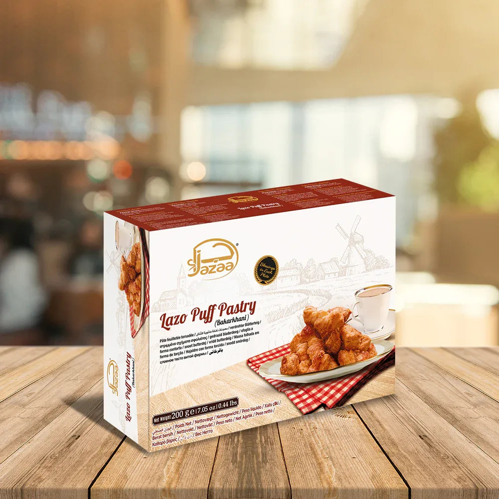 Buy Jazaa Lazo Puff Pastry 200gm - Crispy Puff Pastry Pakistan – Jazaa ...