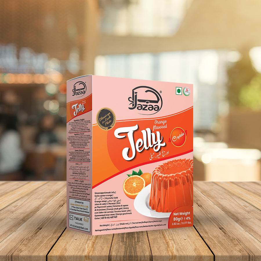Orange Flavor Jelly 80 gm
