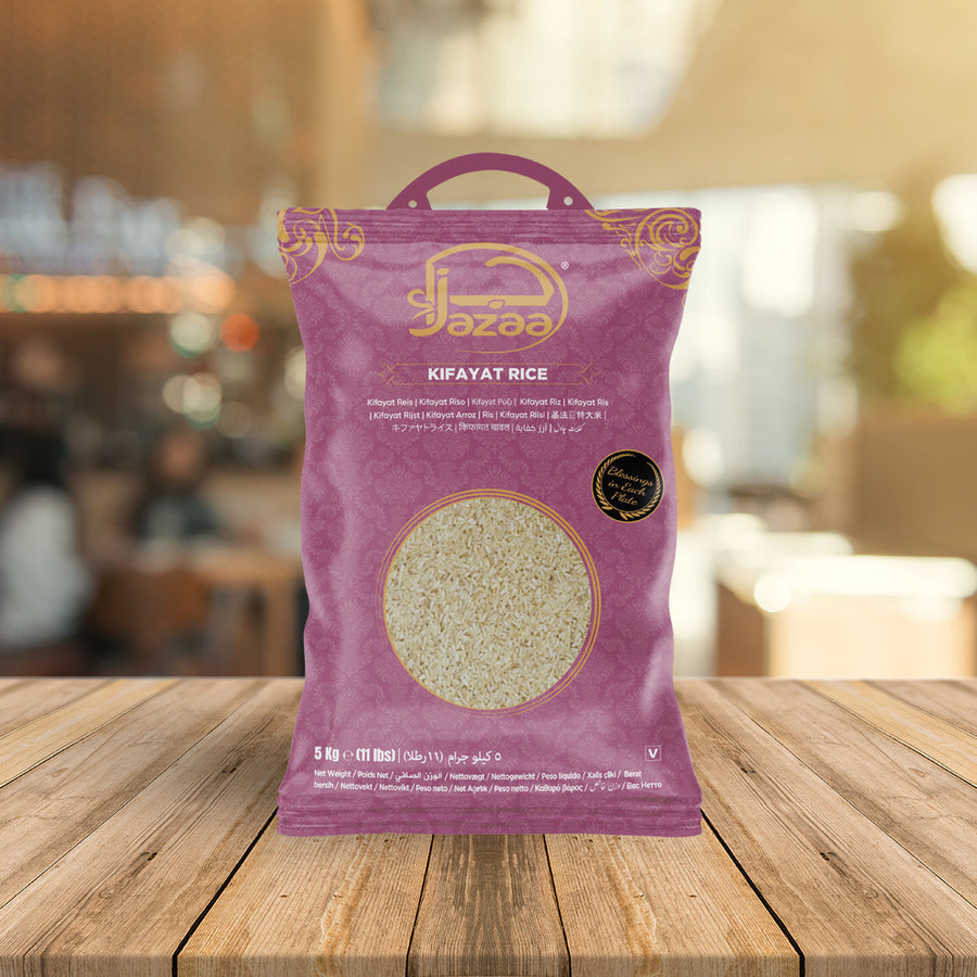Jazaa Kifayat Rice 5Kg – Best Affordable Rice Price in Pakistan